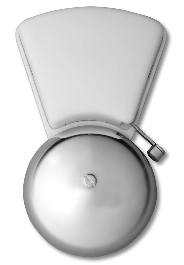 Heidemann Läutwerk 8V Zweispuliger Türgong – kabelgebunden, 82 dB, Silber/Weiss
