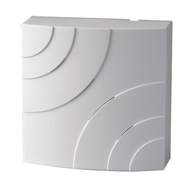 Heidemann Quarter Gong Türgong – kabelgebunden, 85 dB, batteriebetrieben, weiss