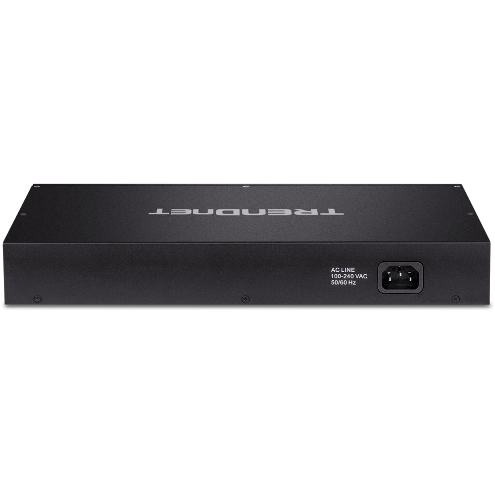 TRENDnet TPE-3012LS – Managed Switch – 10× 1G, 2× SFP, PoE+, PoE-Budget 110 W, 19", 1U