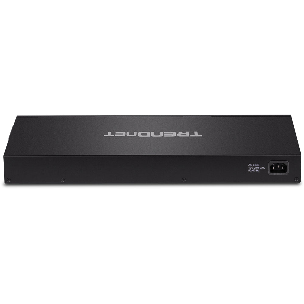Trendnet TPE-3018LS – Managed Switch – 18× 1G, 2× SFP, PoE+, PoE-Budget 220 W, 19", 1U