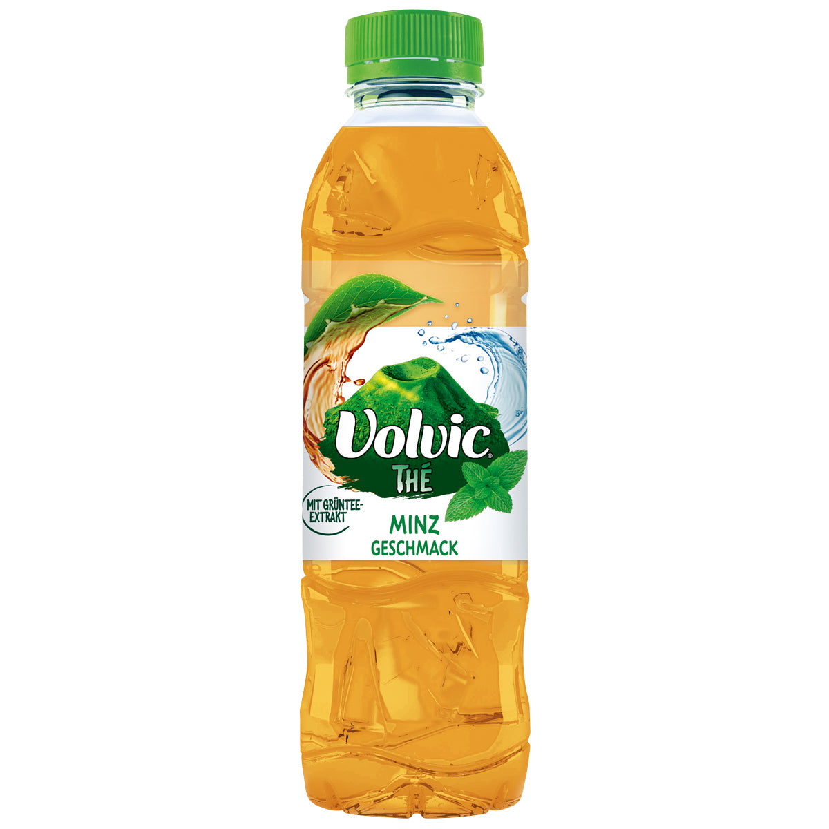 Volvic Ice Tea Grüntee Minze – 6 × 5 dl