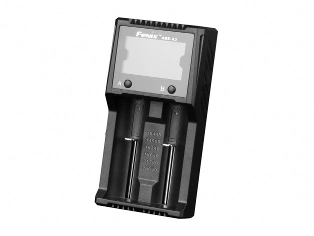 Fenix ARE-A2 Batterieladegerät 2× – für AA, AAA, C und Li‑Ion/NiMH