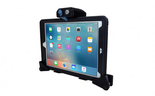 Gamber-Johnson Fahrzeug-Dock für Tablet/UMPC – Höhenverstellung, Aluminium – Schwarz