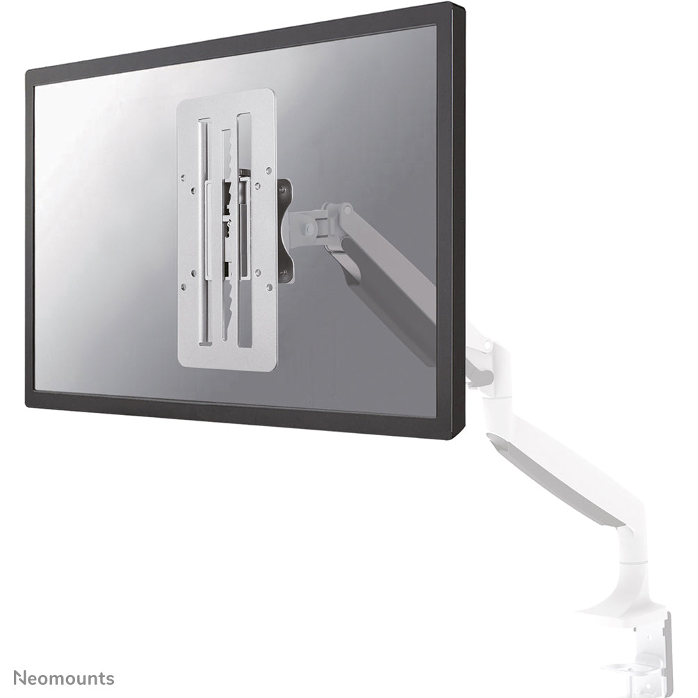 Neomounts VESA-Adapterplatte – 1 Monitor – bis 27" – VESA 75×75/100×100 mm – bis 8 kg/Monitor – Silber