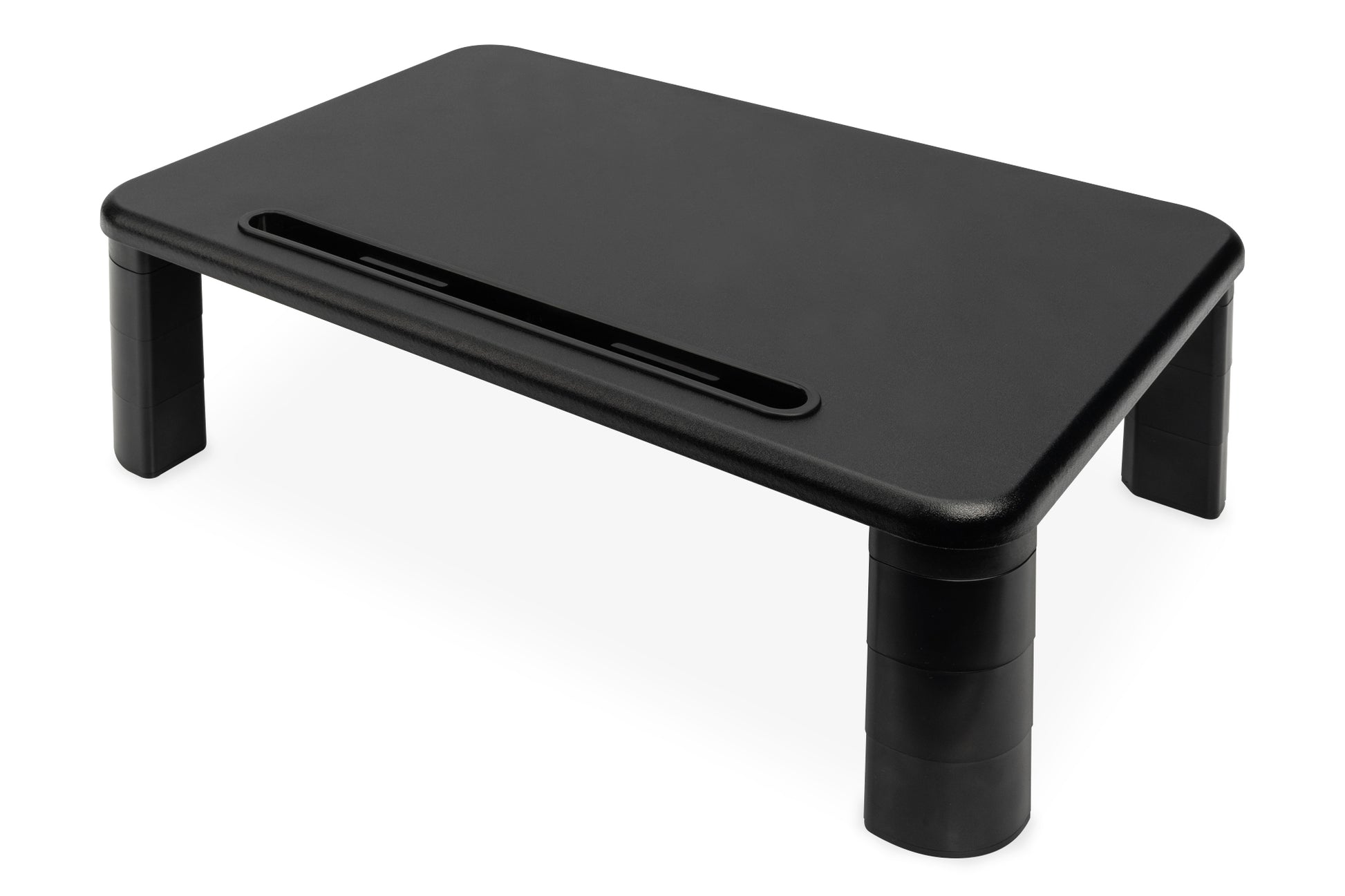 Digitus Monitor-Tischständer – freistehend – bis 10 kg – höhenverstellbar – Schwarz