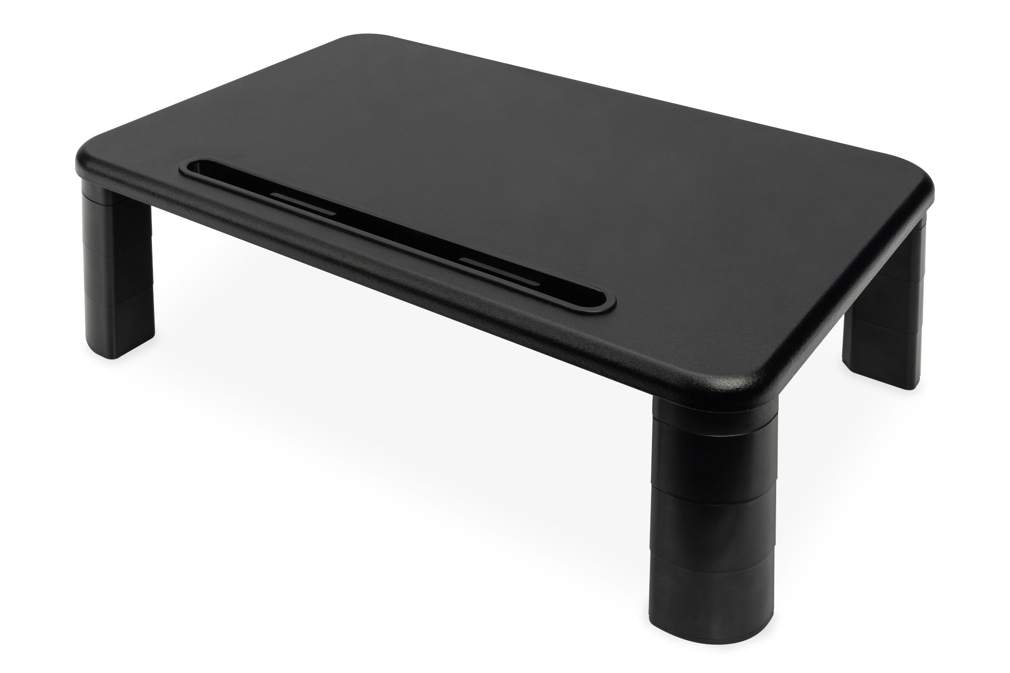 Digitus Monitor-Tischständer – freistehend – bis 10 kg – höhenverstellbar – Schwarz
