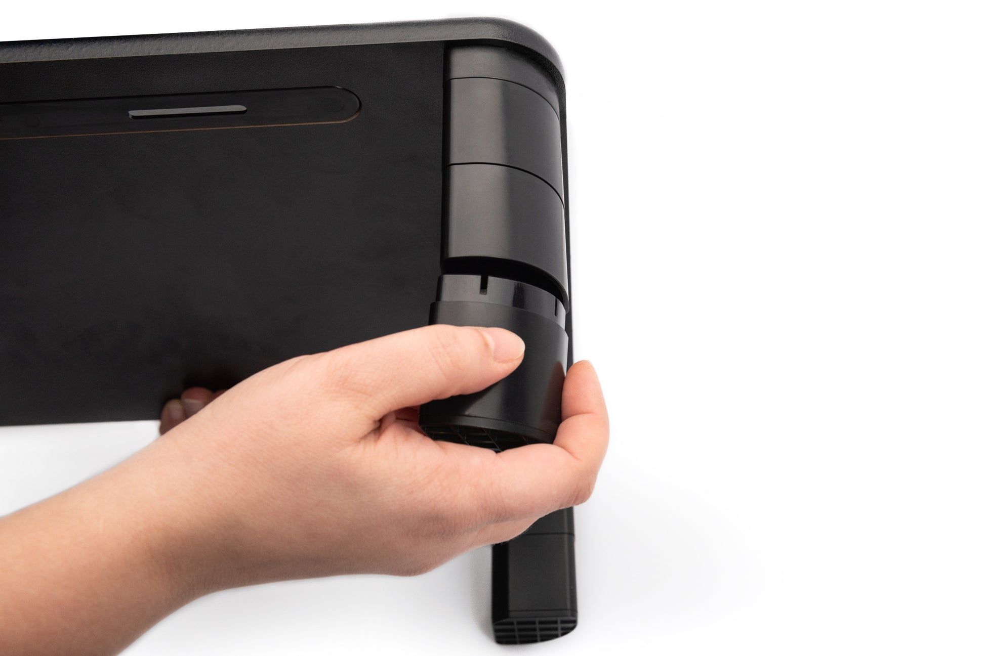 Digitus Monitor-Tischständer – freistehend – bis 10 kg – höhenverstellbar – Schwarz