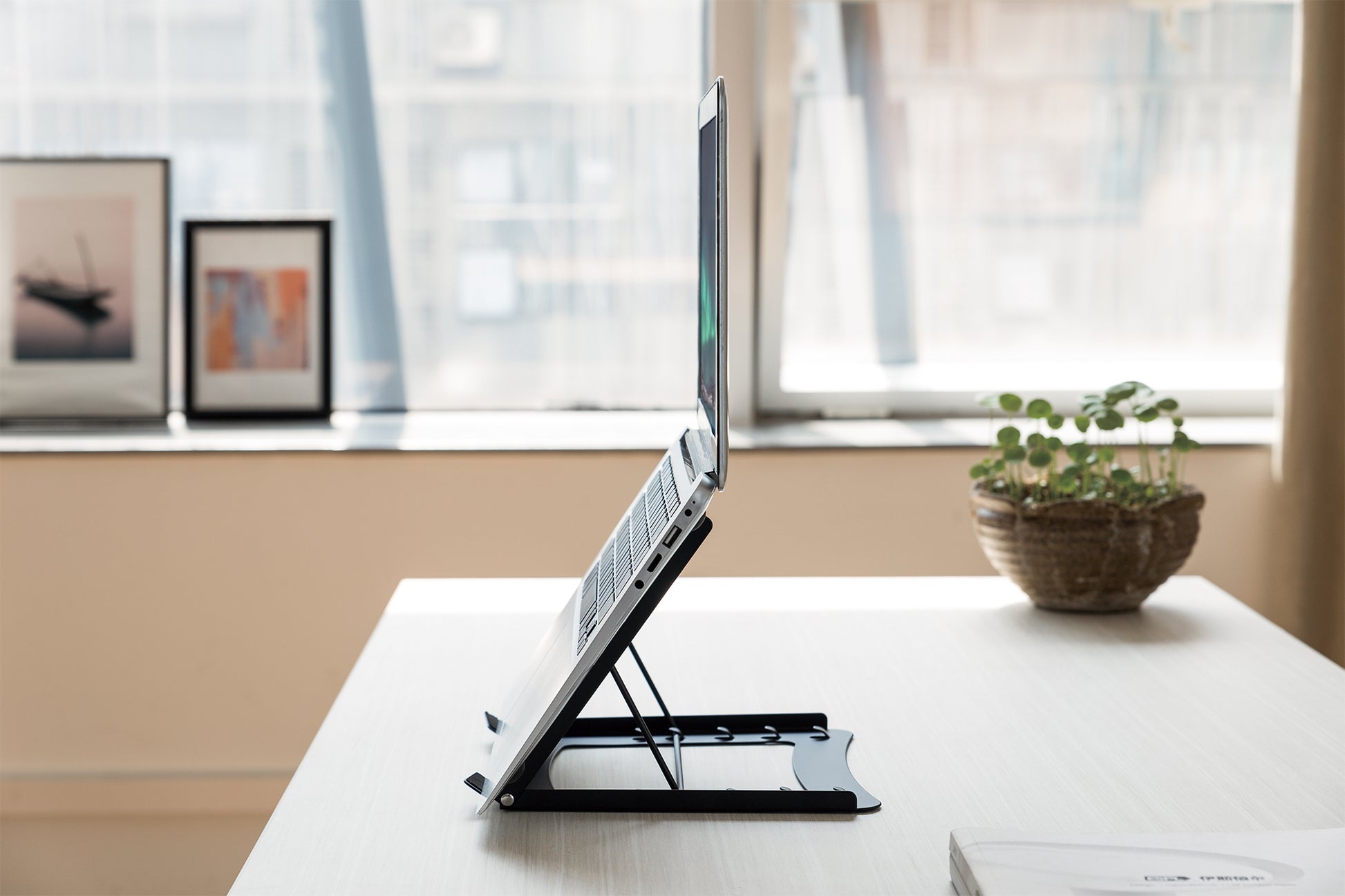 Digitus Laptop-Ständer – bis 15", bis 5 kg – Schwarz