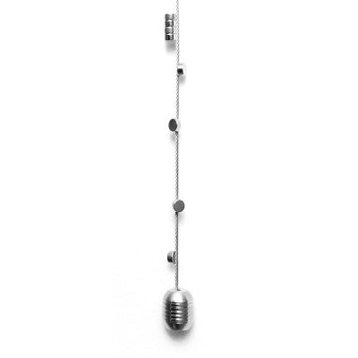 Trendform Fotoseil – 2 m – 15 Magnete – Silber