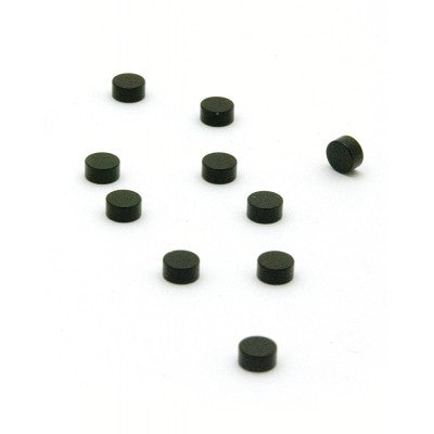 Trendform STEELY TF25B Magnete – Ø 6 mm – 10 Stück, schwarz