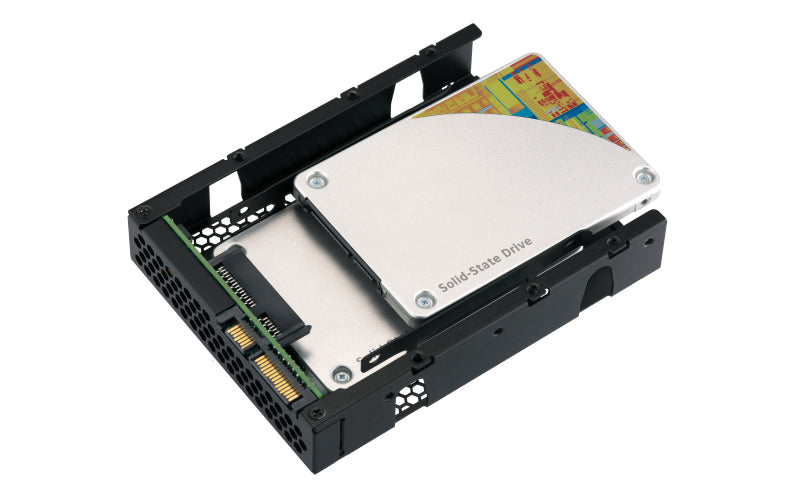 QNAP QDA-A2AR – 2-Bay HDD/SSD-Gehäuse – für 2,5" HDD/SSD (7/9,5 mm), SATA III