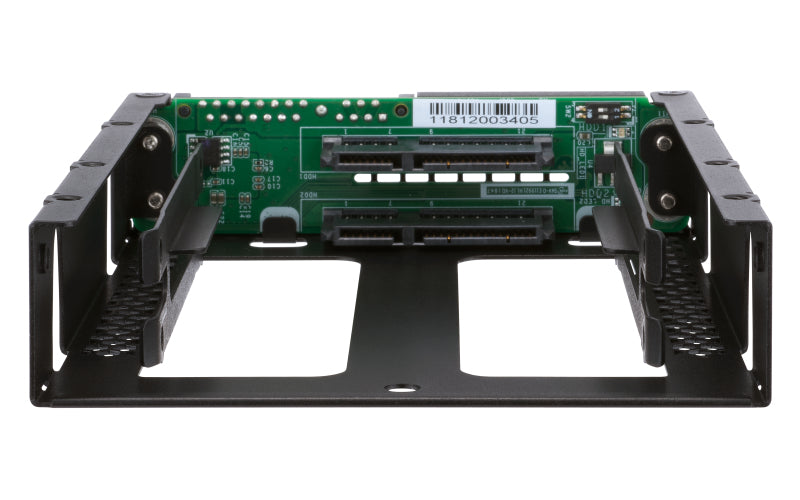 QNAP QDA-A2AR – 2-Bay HDD/SSD-Gehäuse – für 2,5" HDD/SSD (7/9,5 mm), SATA III