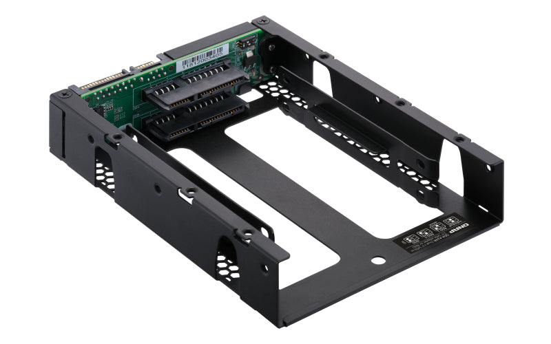 QNAP QDA-A2AR – 2-Bay HDD/SSD-Gehäuse – für 2,5" HDD/SSD (7/9,5 mm), SATA III