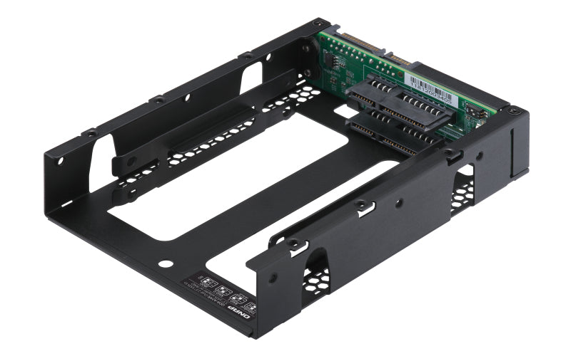 QNAP QDA-A2AR – 2-Bay HDD/SSD-Gehäuse – für 2,5" HDD/SSD (7/9,5 mm), SATA III