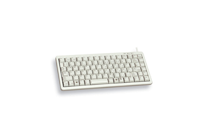 CHERRY G84-4100 – Tastatur, kabelgebunden (USB), US-Layout (EN), grau – für Windows