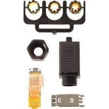 Axis Q7404 Anschlusskit – Stecker: 2‑polig, 4‑polig, 1‑polig – für Axis Q7404