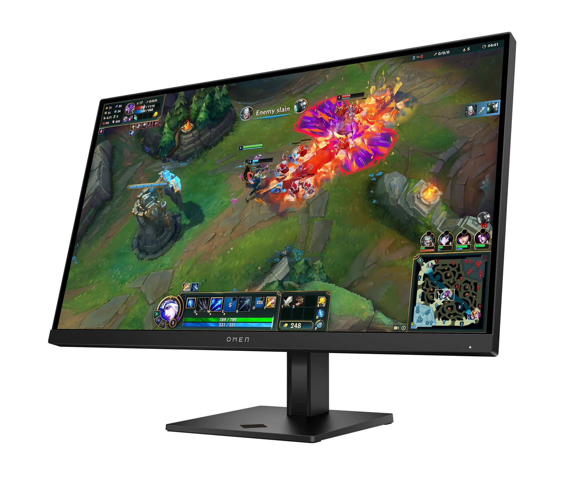 HP OMEN 27 – Monitor, 27" 2560 × 1440 (WQHD), LCD, 180 Hz, Schwarz