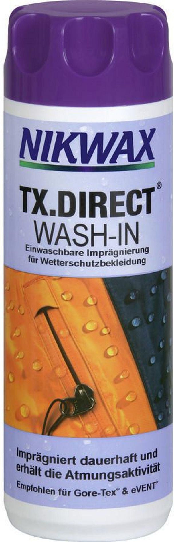 Nikwax Imprägnierung für Funktionsbekleidung/Membran – 300 ml – biologisch abbaubar