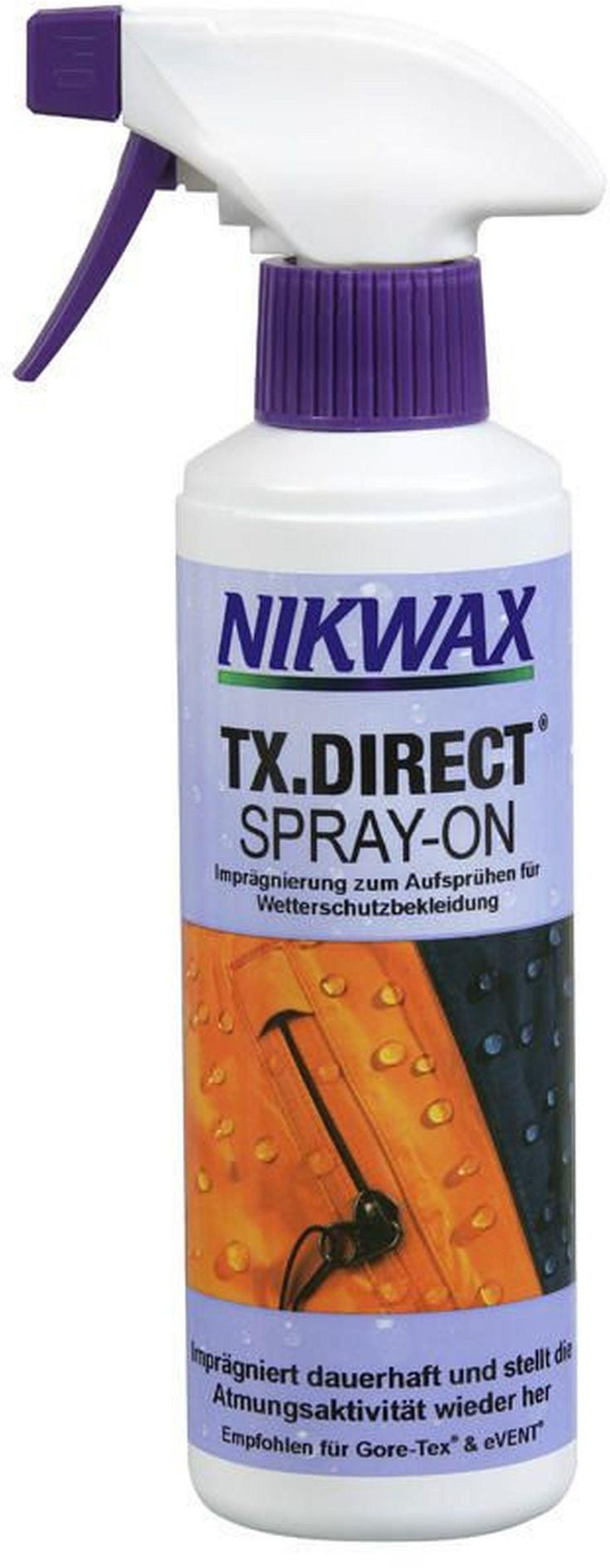 Nikwax TX.Direct Spray-On Imprägnierung – für wasserdichte Kleidung – Spray – 300 ml