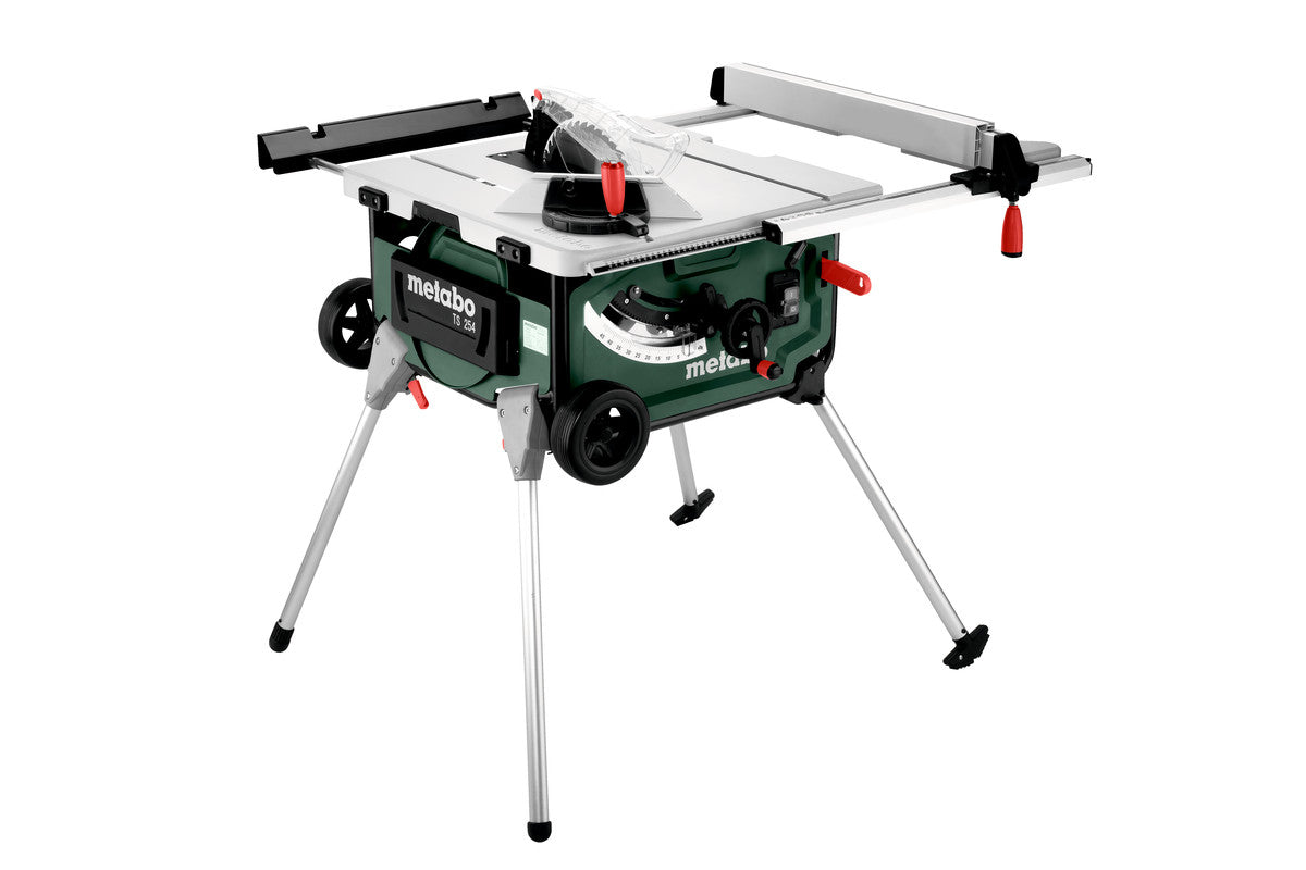 Metabo TS254 Tischkreissäge – 2000 W – Ø 254 mm – Schnitthöhe 87 mm – 4200 U/min