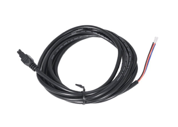 Cradlepoint GPIO+Power 2×2 Stromkabel – 3 m, schwarz, 22 AWG
