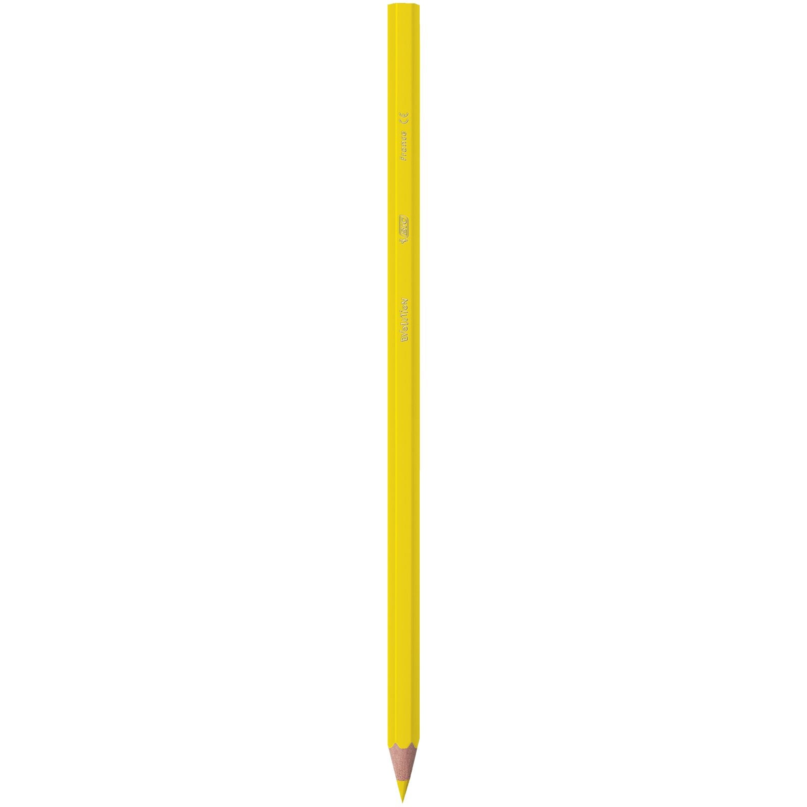 BIC Buntstifte Evolution Kids – 18 Farben, im Metalletui, Ø 3,2 mm, Kunstharz, NF Environment