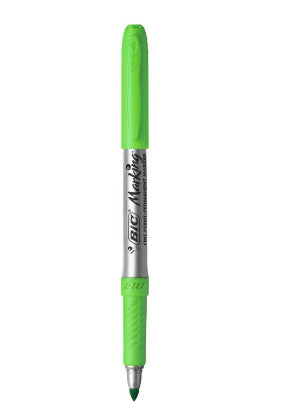 BIC Permanentmarker – Konische Spitze 1,8 mm – Mehrfarbig, 5er-Pack