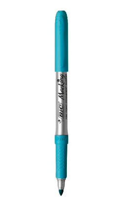 BIC Permanentmarker – Konische Spitze 1,8 mm – Mehrfarbig, 5er-Pack