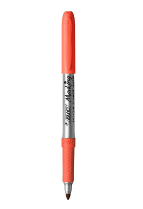 BIC Permanentmarker – Konische Spitze 1,8 mm – Mehrfarbig, 5er-Pack