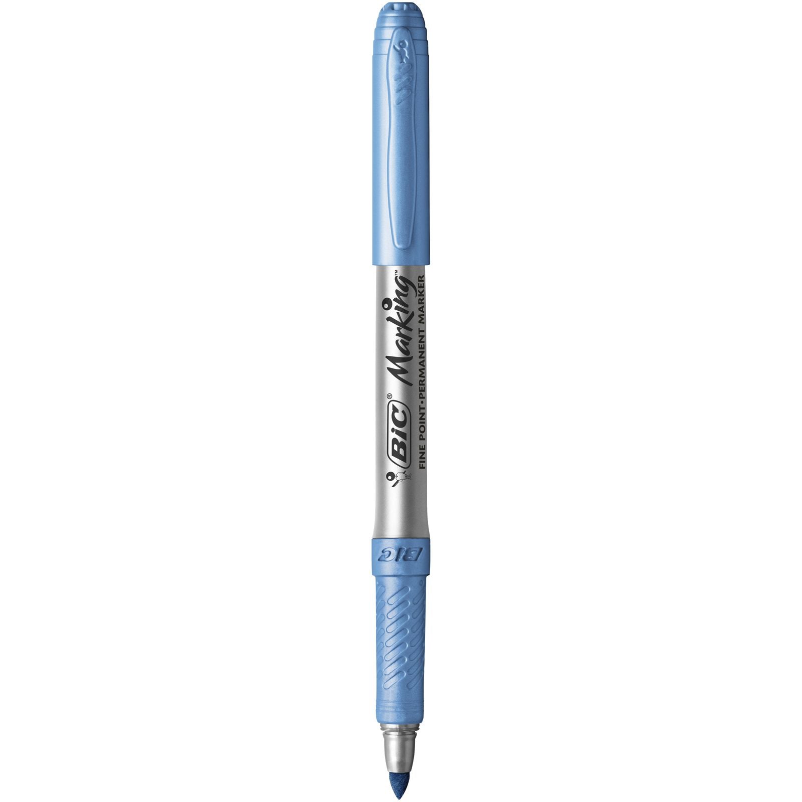 BIC Party 992668 4 Colours Kugelschreiber – 5er Pack, Blau, Bronze, Gold, Grün, Silber, Spitze 1,8 mm