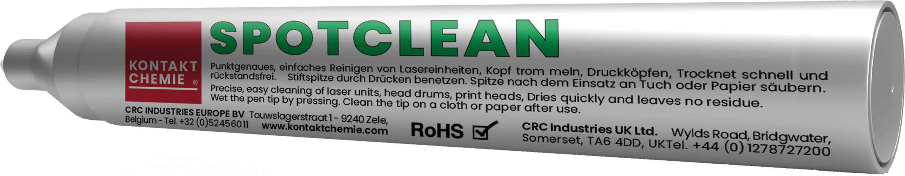 Kontakt Chemie Reinigungspaste SPOTCLEAN – 10 ml, 25 Stk.