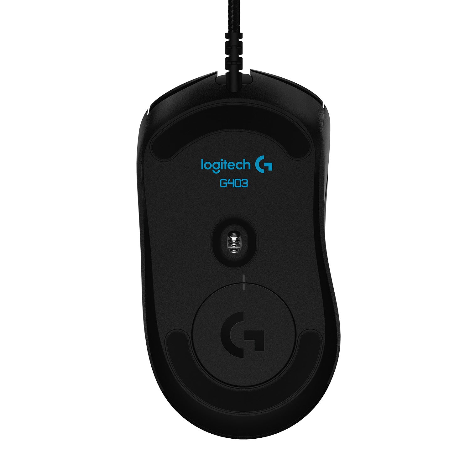 Logitech G G403 HERO – Gaming-Maus – Kabelgebunden (USB‑A), 25600 DPI, Rechts, Schwarz