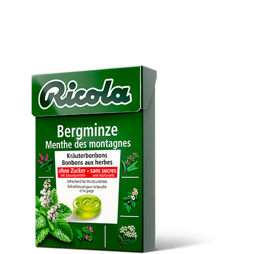 Ricola Kräuterbonbons – Bergminze – 1 × 50 g