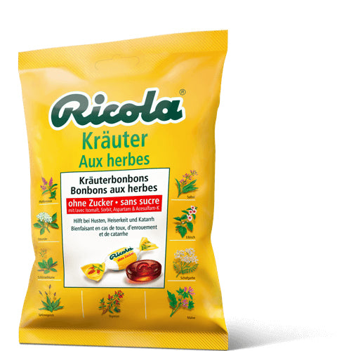 Ricola Kräuterbonbons – Original – 125 g