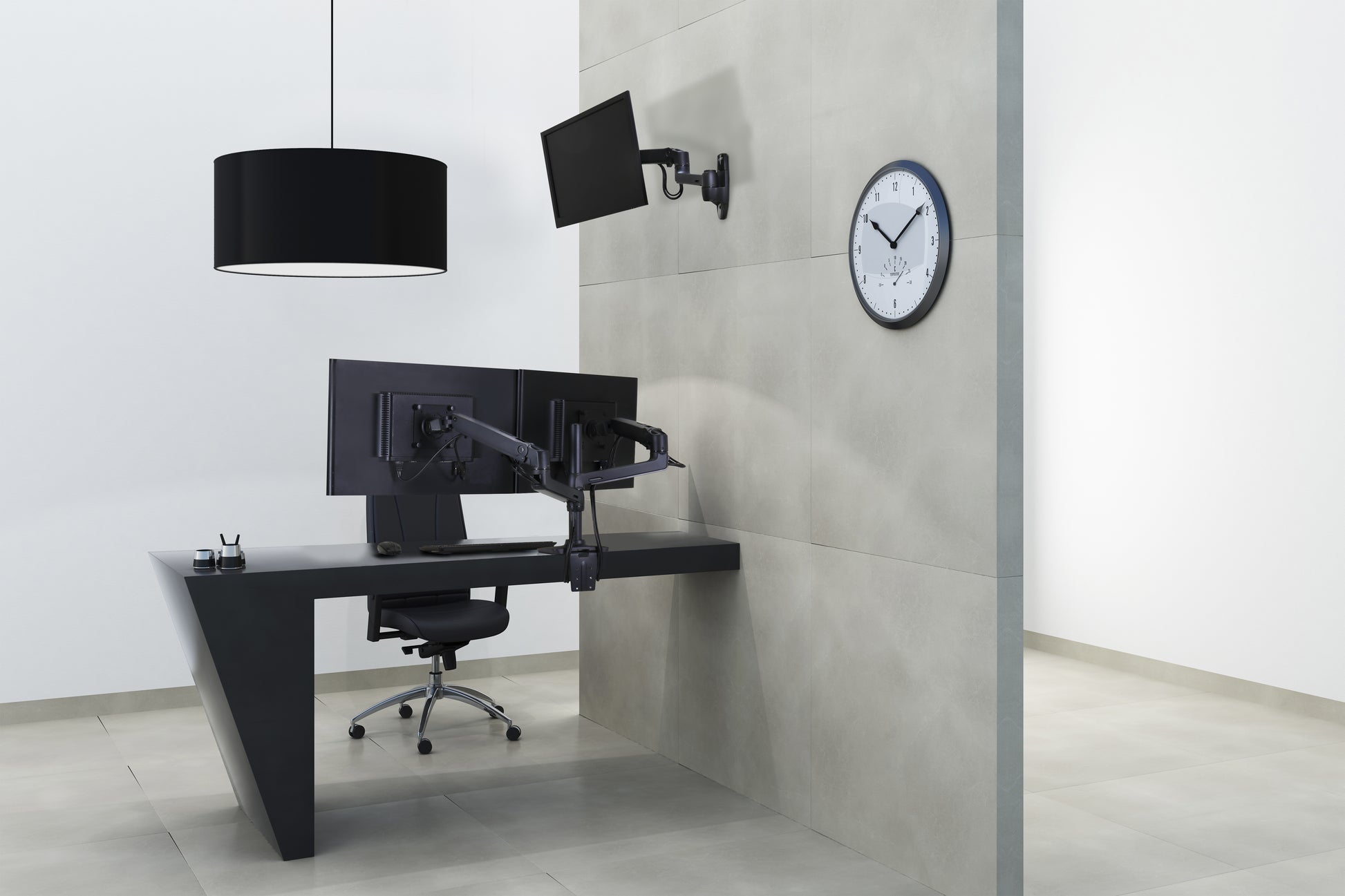 Ergotron LX – Wandhalterung, matt schwarz