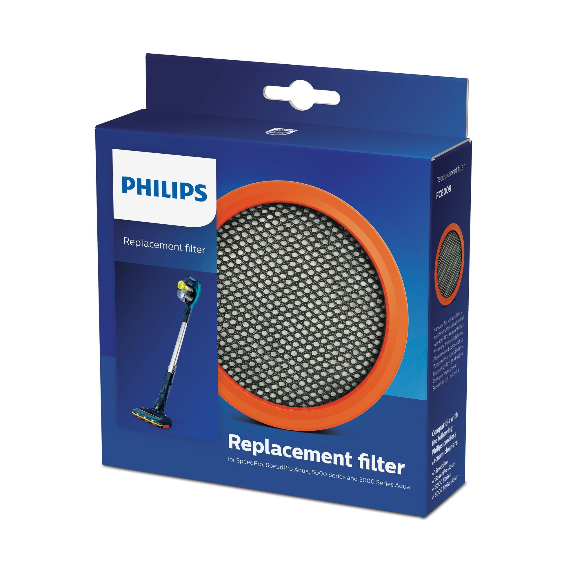 Philips Schaum-Filter FC8009/01 – 1 Stück, für SpeedPro, SpeedPro Aqua, 5000 Series