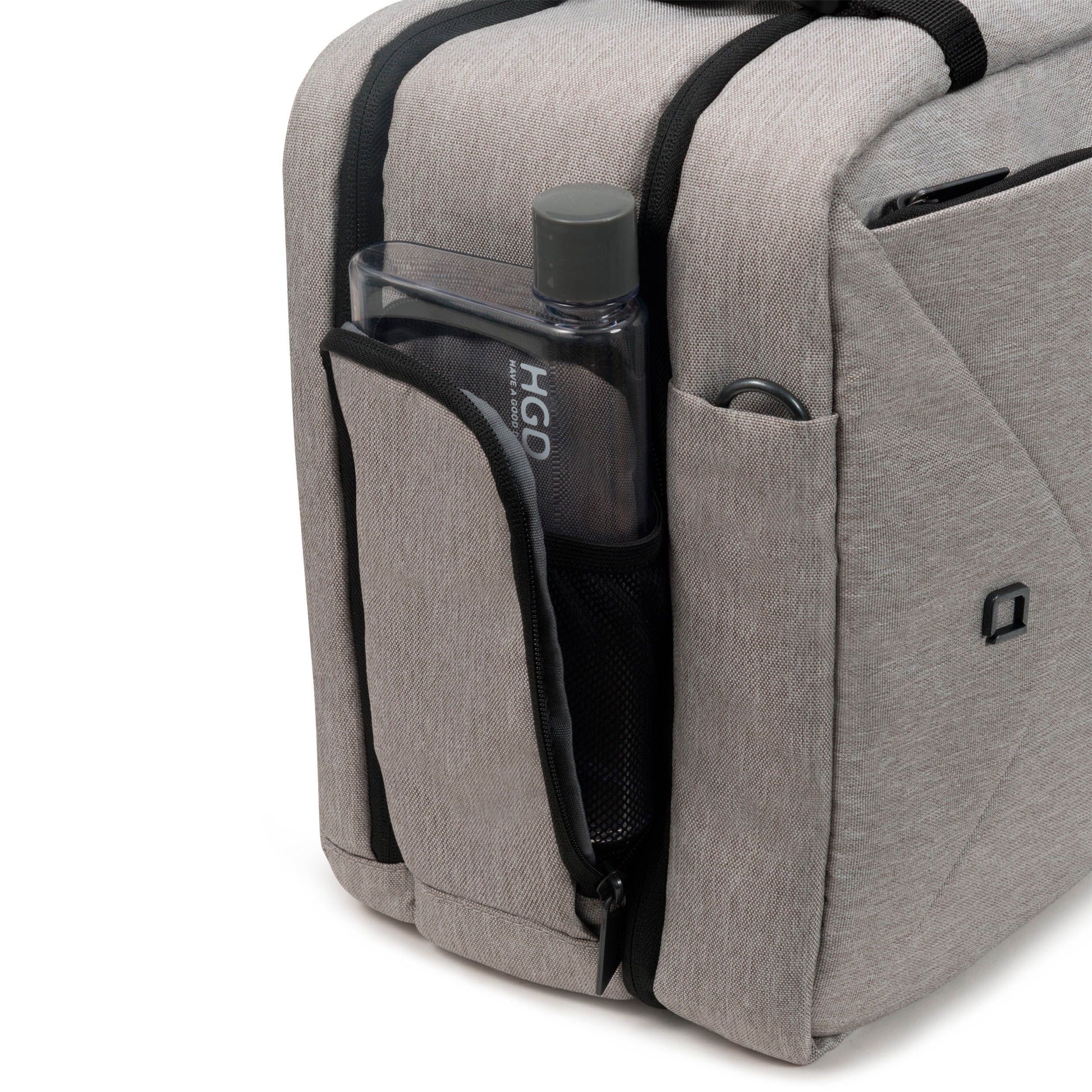 DICOTA Dual Plus EDGE Notebook-Rucksack 15,6" – 29 l, EVA-gepolstert – Grau