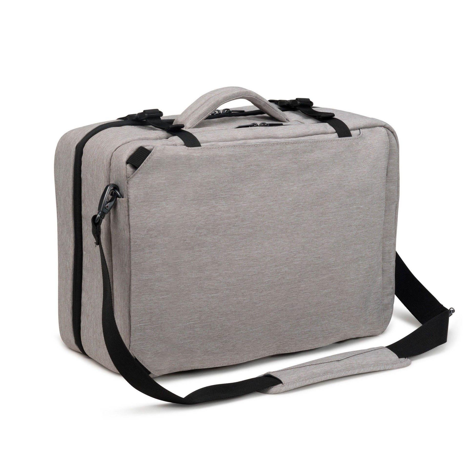 DICOTA Dual Plus EDGE Notebook-Rucksack 15,6" – 29 l, EVA-gepolstert – Grau