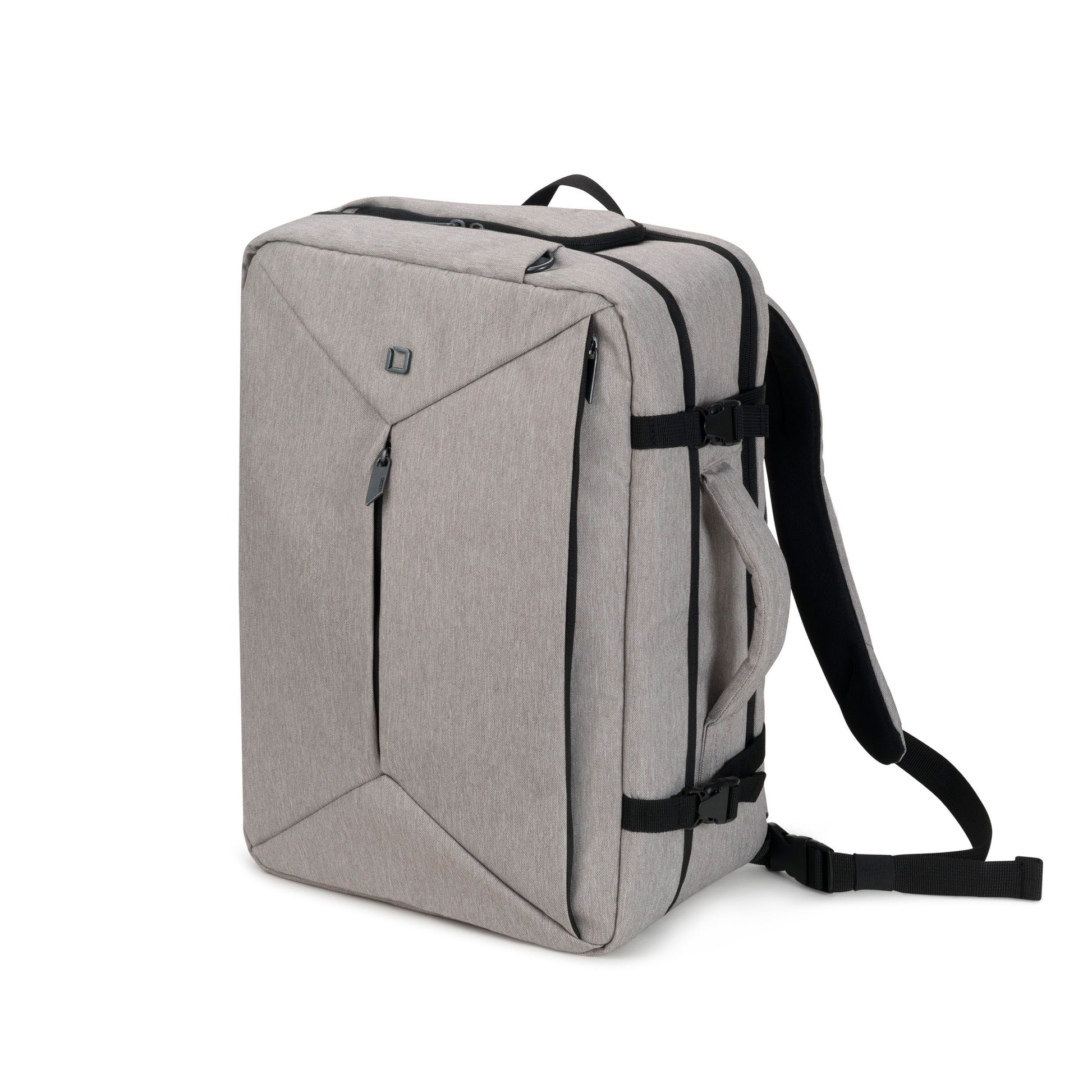DICOTA Dual Plus EDGE Notebook-Rucksack 15,6" – 29 l, EVA-gepolstert – Grau