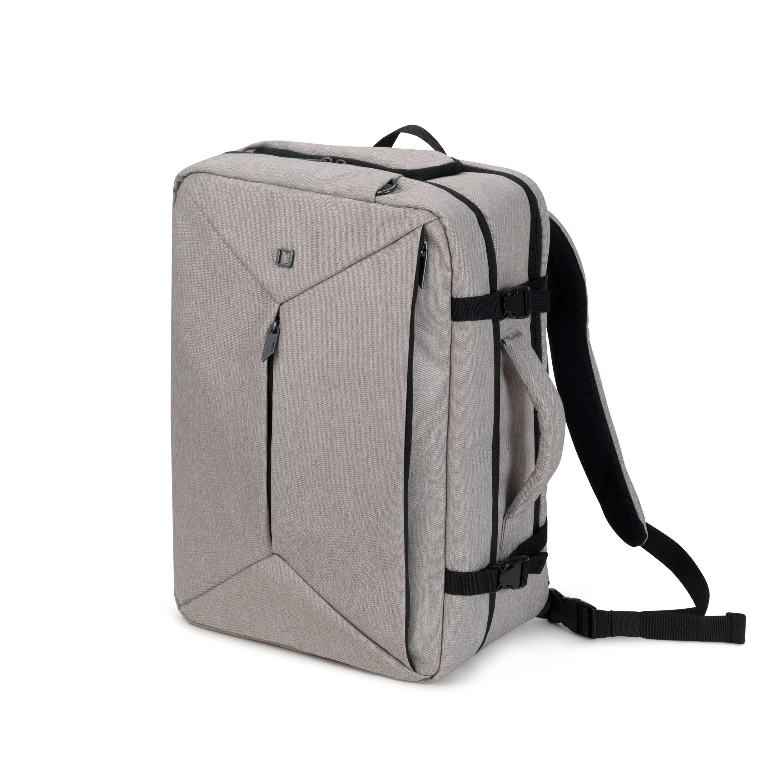 DICOTA Dual Plus EDGE Notebook-Rucksack 15,6" – 29 l, EVA-gepolstert – Grau