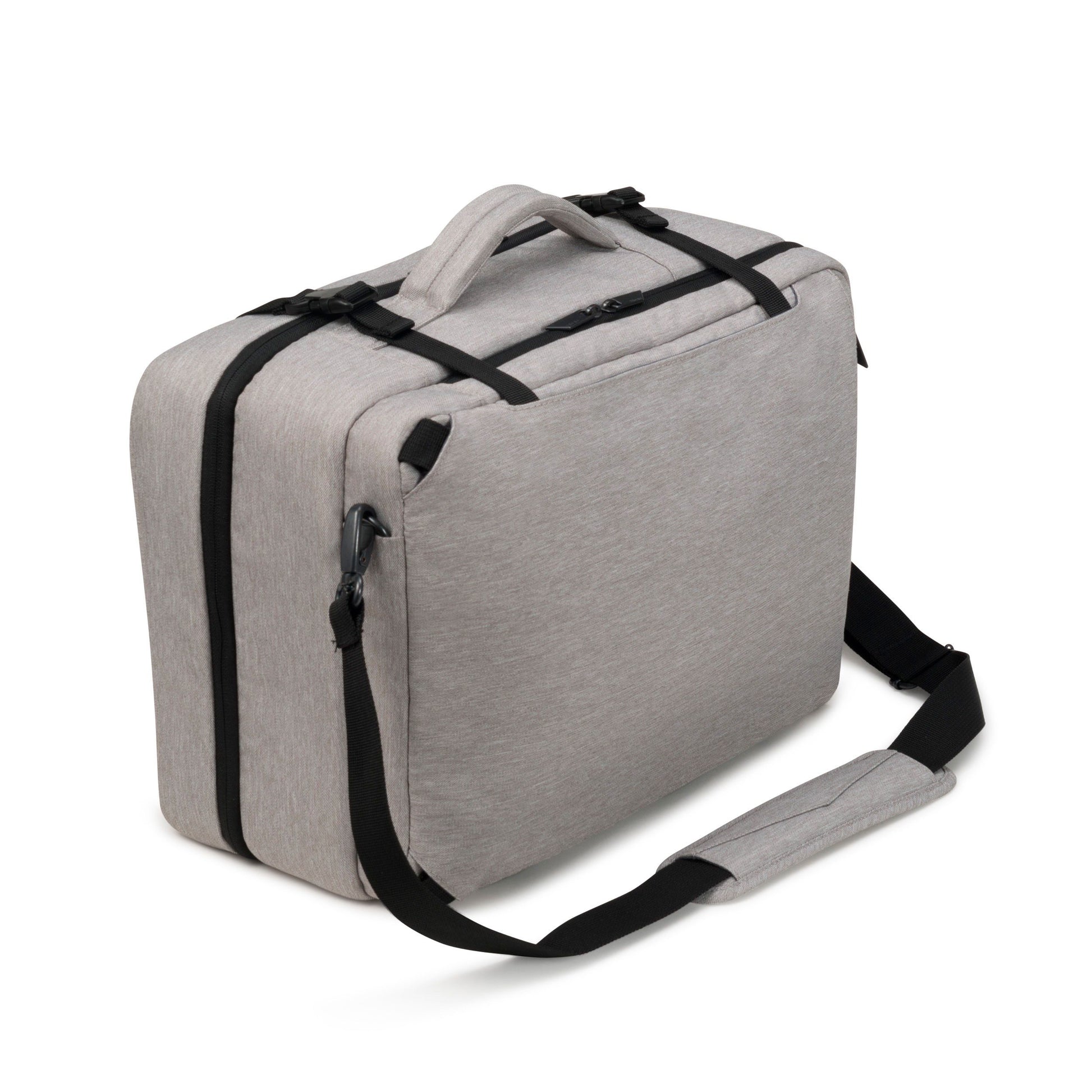 DICOTA Dual Plus EDGE Notebook-Rucksack 15,6" – 29 l, EVA-gepolstert – Grau
