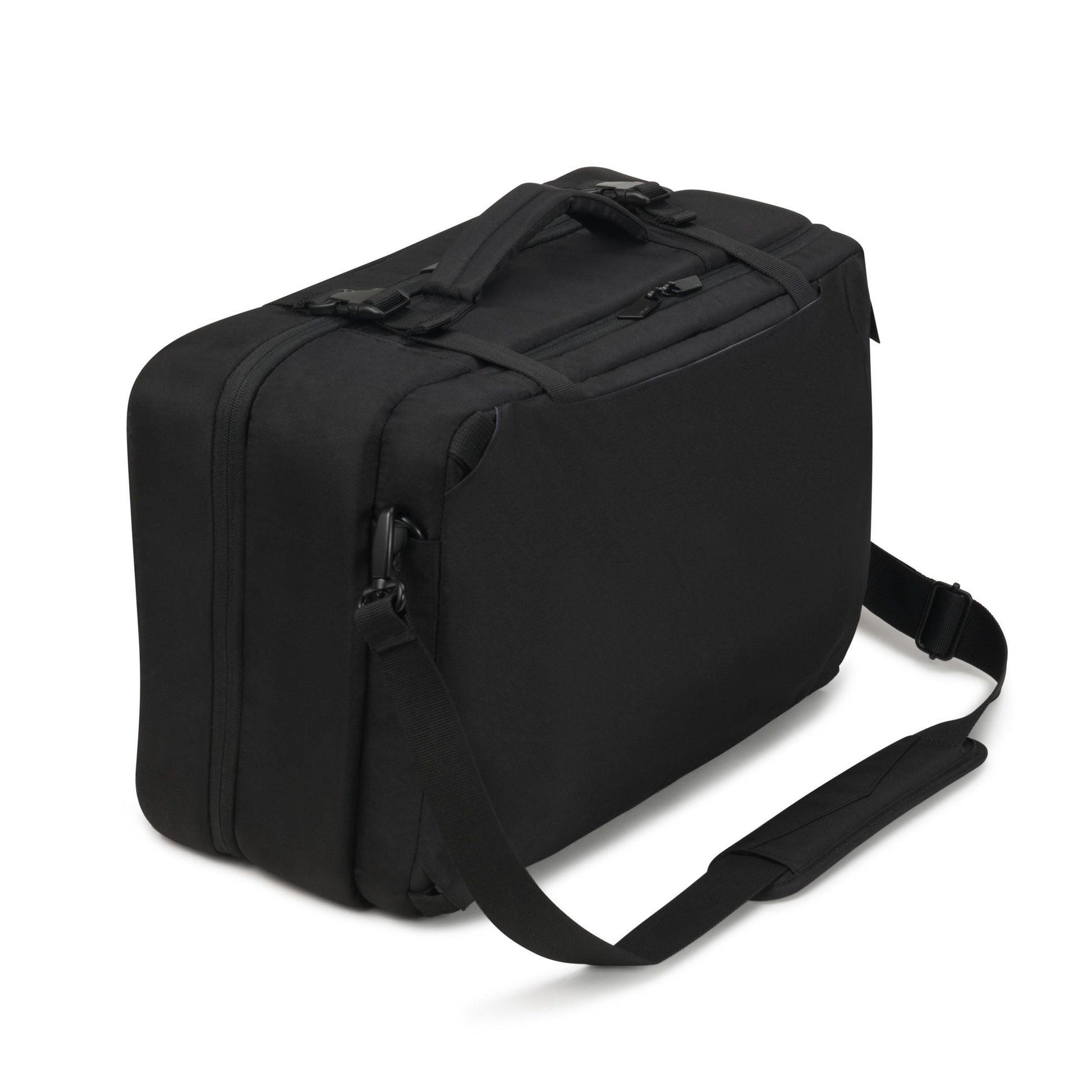 DICOTA Dual Plus EDGE Notebook-Rucksack bis 15,6" – EVA-gepolstertes Fach – Schwarz