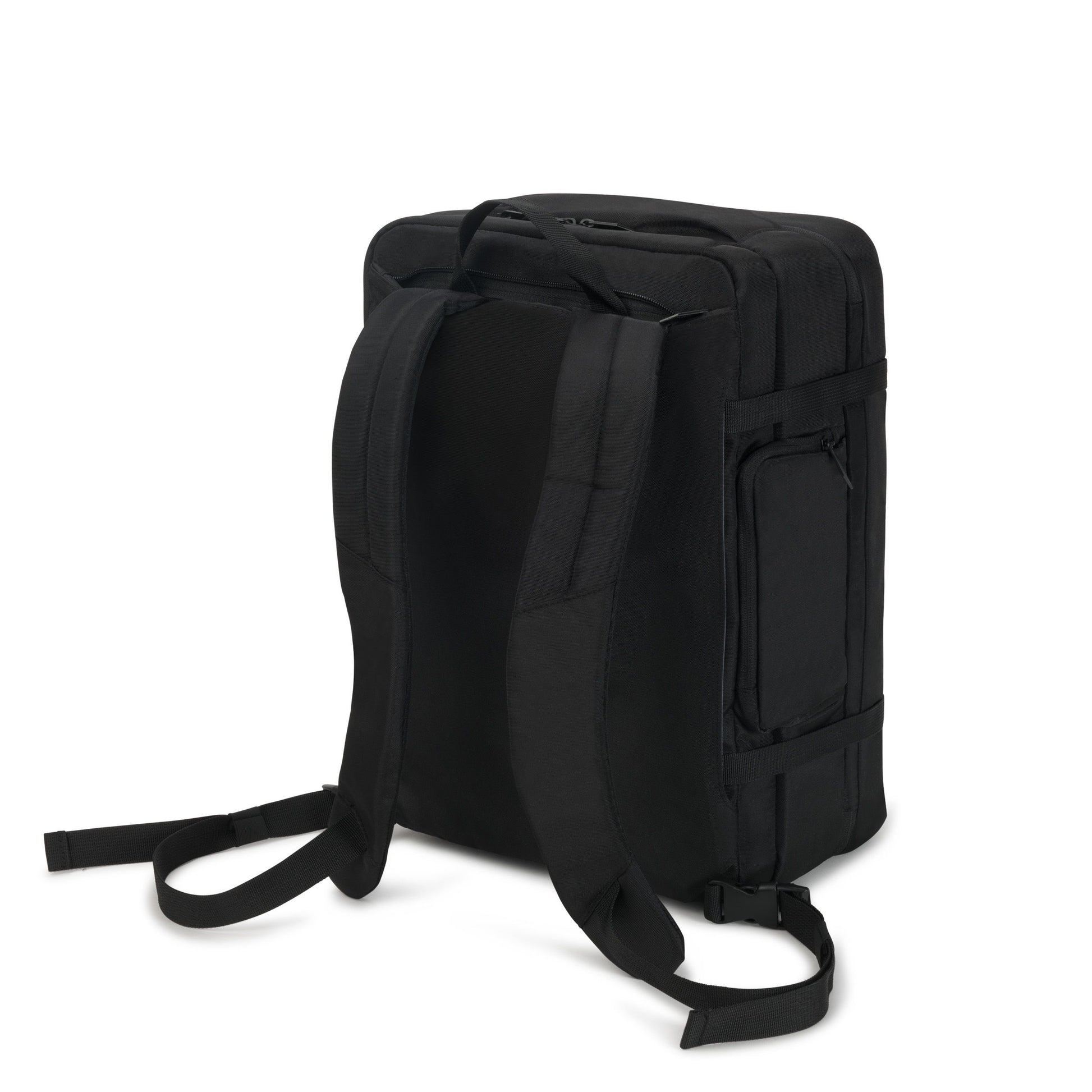DICOTA Dual Plus EDGE Notebook-Rucksack bis 15,6" – EVA-gepolstertes Fach – Schwarz