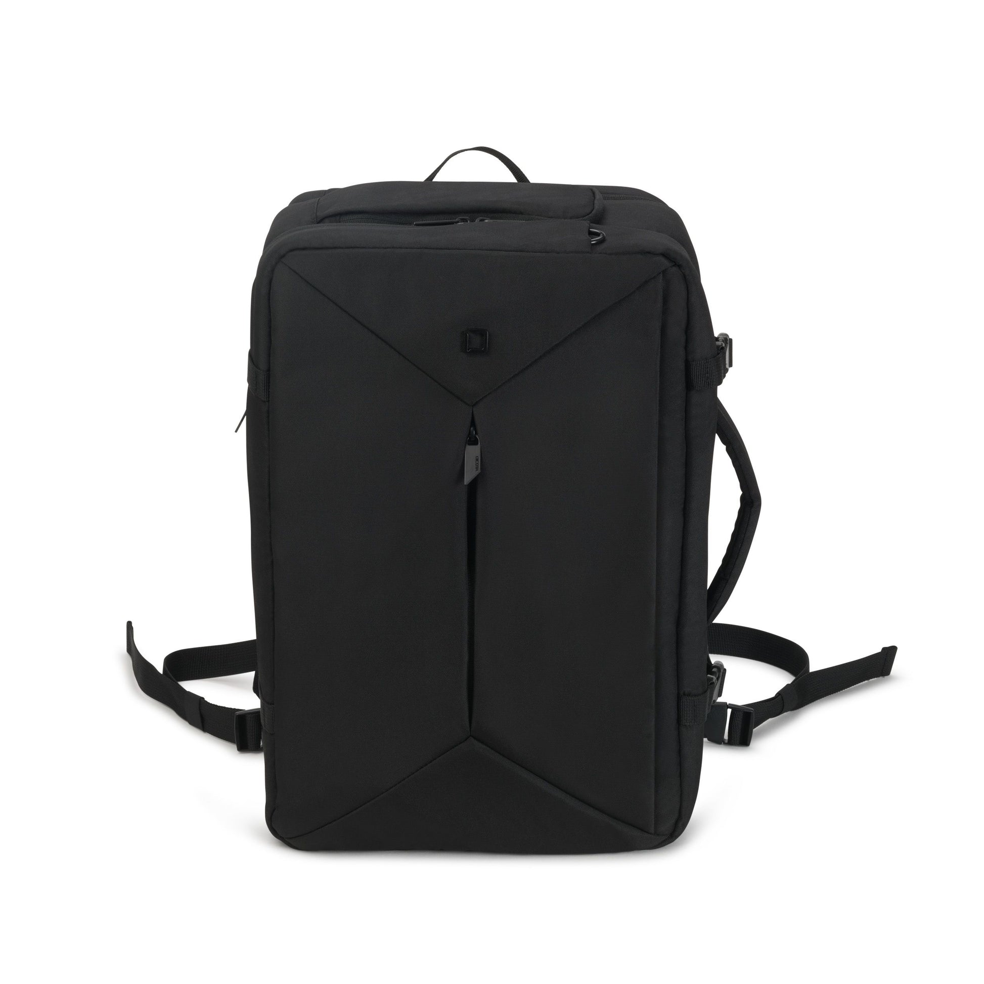 DICOTA Dual Plus EDGE Notebook-Rucksack bis 15,6" – EVA-gepolstertes Fach – Schwarz