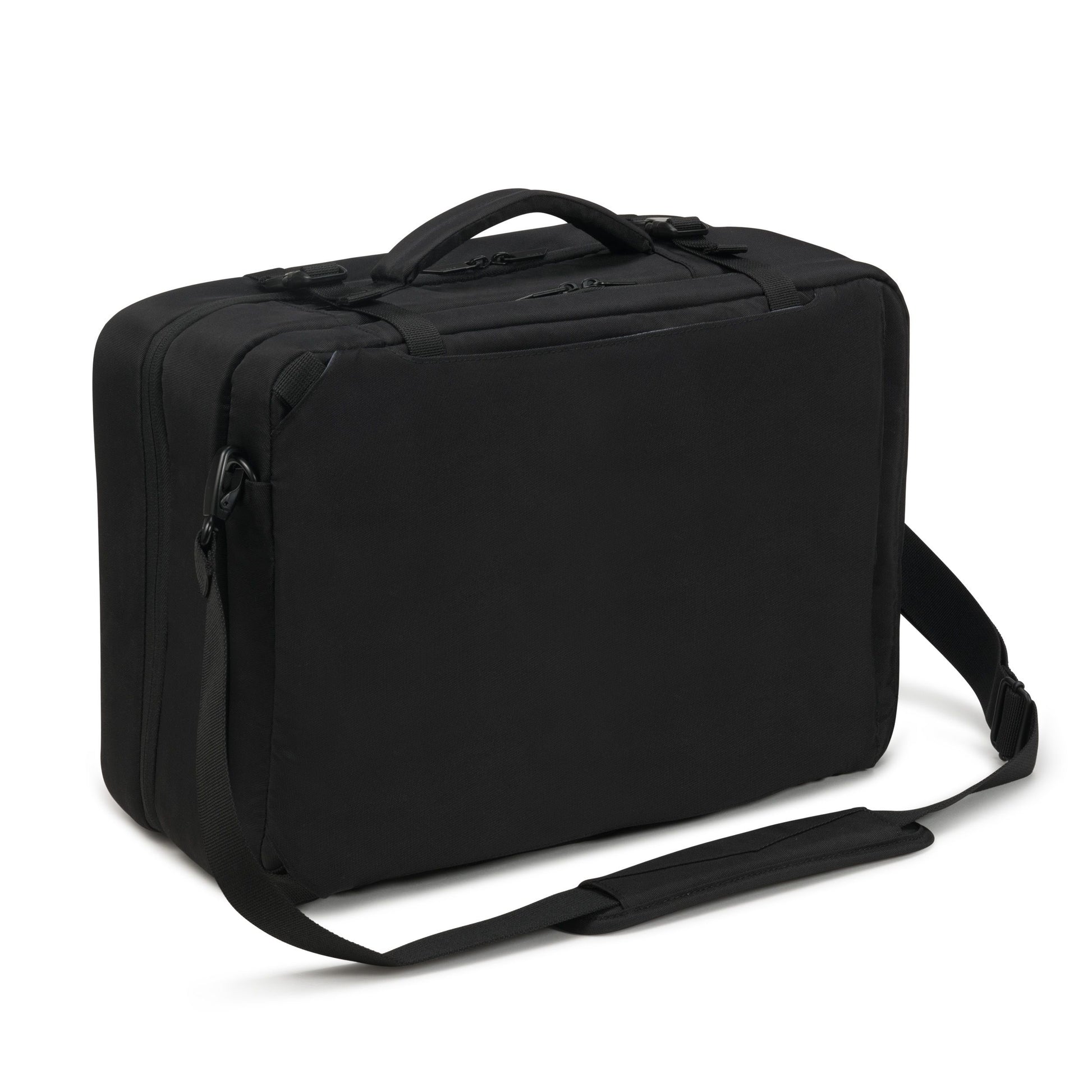 DICOTA Dual Plus EDGE Notebook-Rucksack bis 15,6" – EVA-gepolstertes Fach – Schwarz