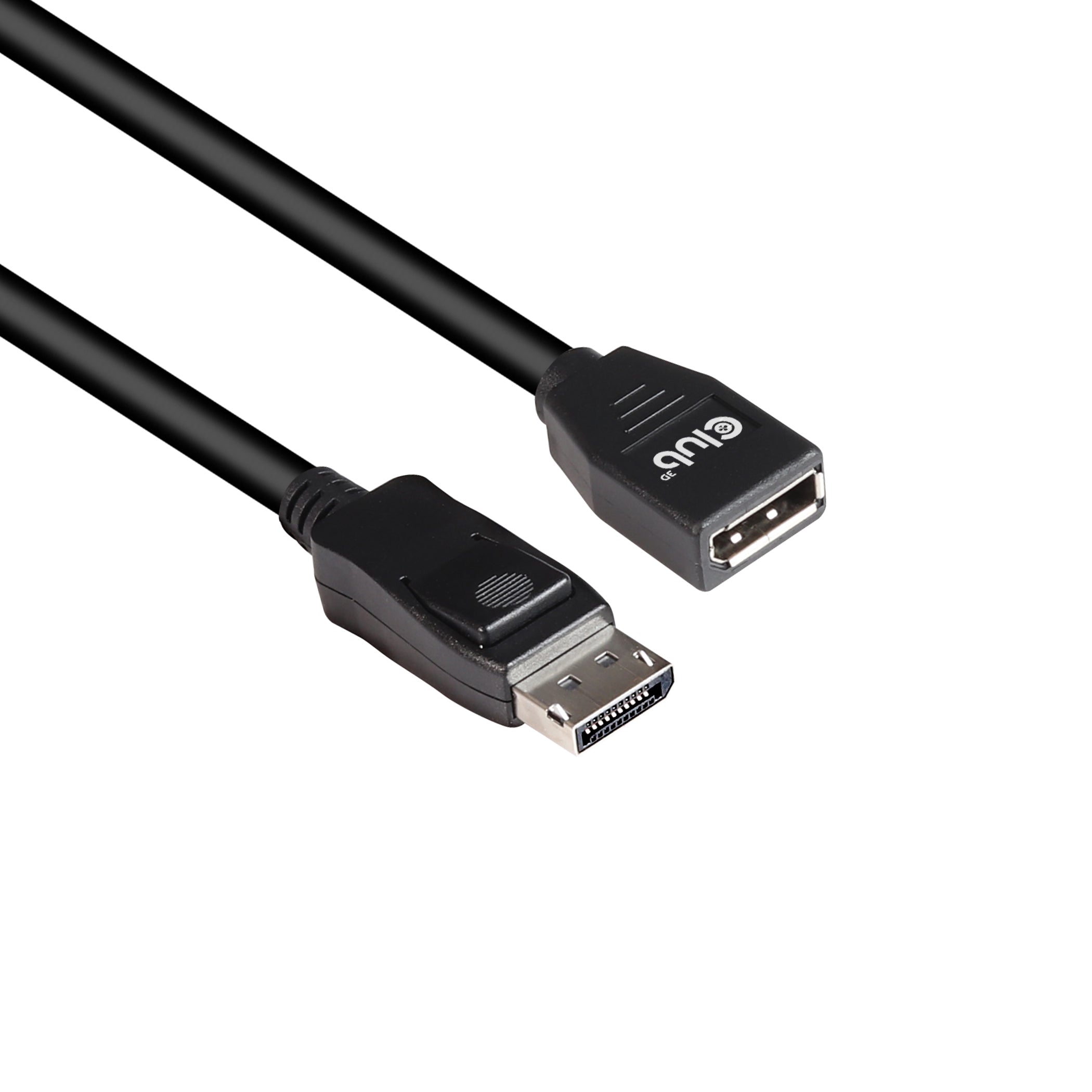CLUB3D Club 3D DisplayPort Verlängerung DP 1.4 8K 60 Hz – 2 m – für Geräte mit DisplayPort-Anschluss