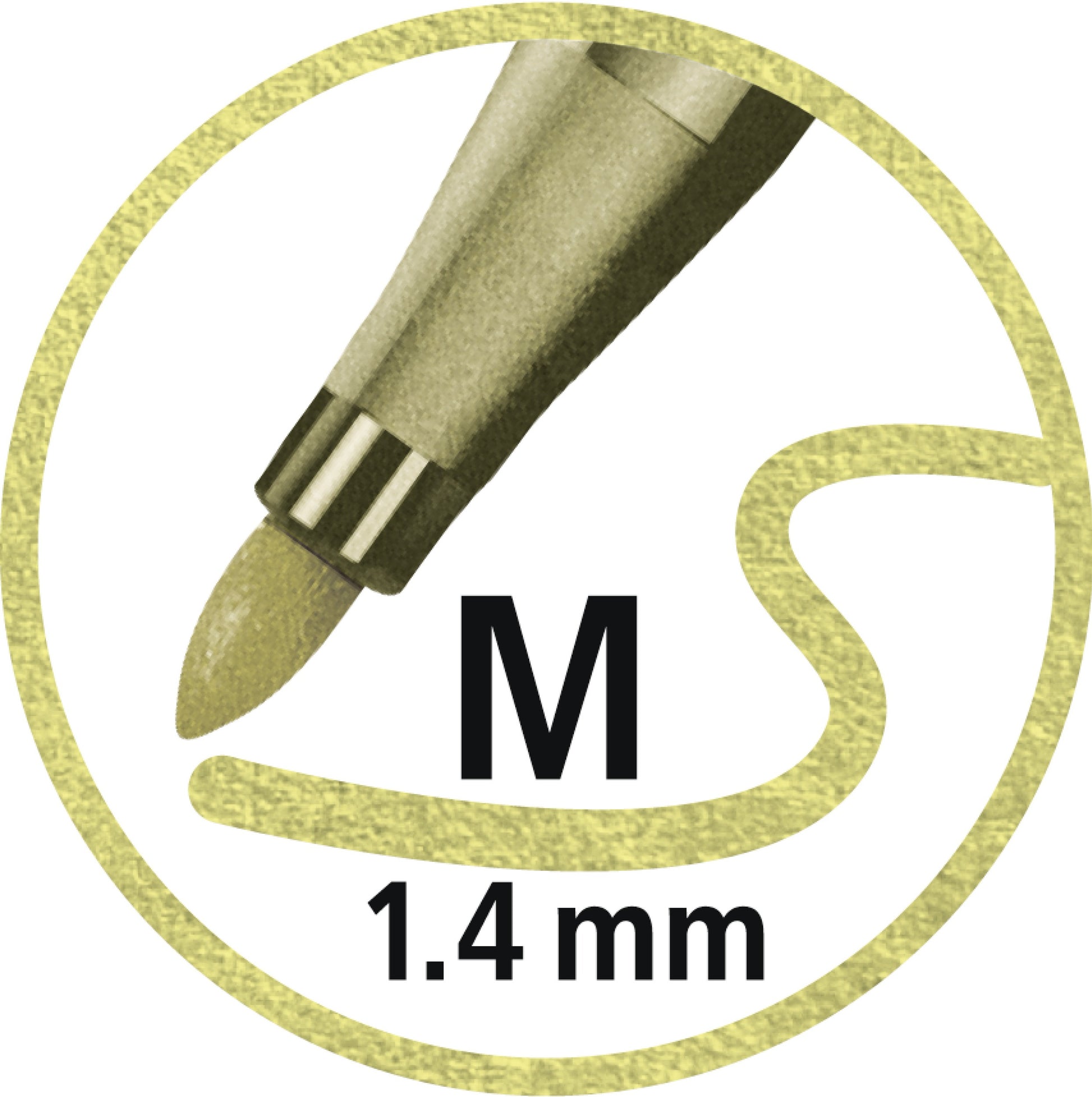 STABILO Fasermaler, Strichbreite 1,4 mm, 1 Stk.