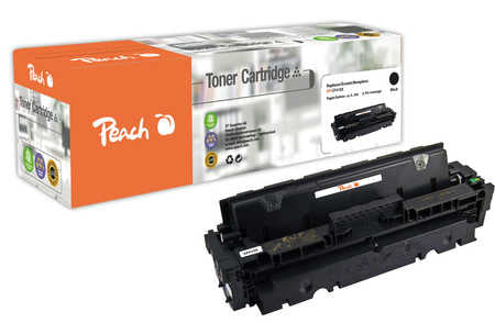 Peach 410X (CF410X) Schwarzer Toner – Kompatibel XL – 6'500 Seiten – für HP LaserJet Pro M452/M452dn/M452dw