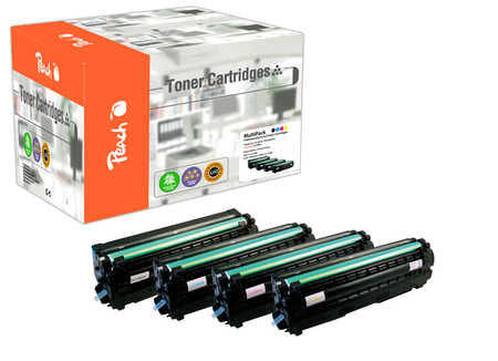 Peach Toner-Multipack CLT-503L – BK/C/M/Y, 15000 Seiten – für Samsung ProXpress C3060 und andere