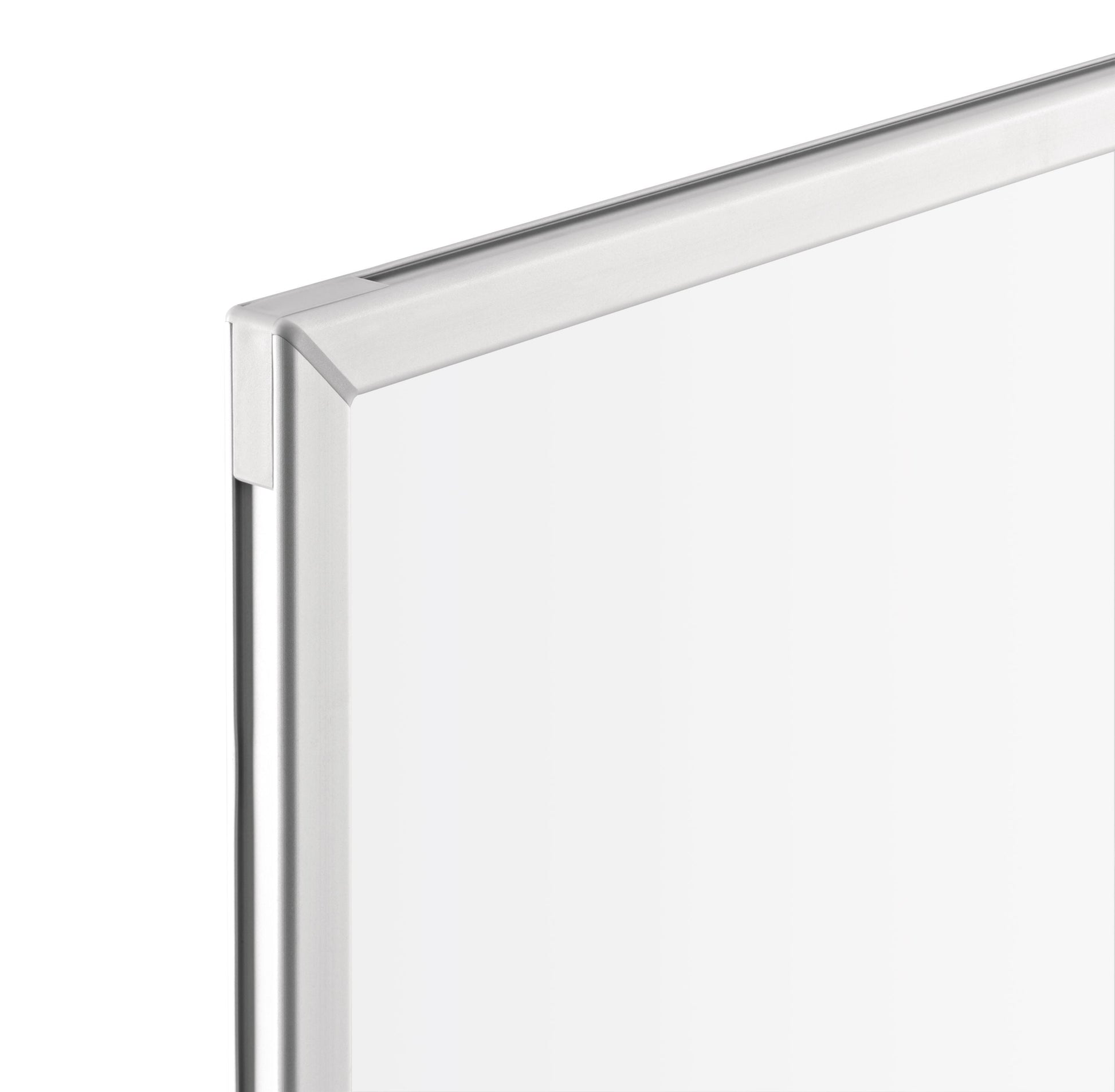Magnetoplan Whiteboard – 200 × 100 cm, Emaille, magnetisch, Aluminiumrahmen, Wandmontage, inkl. Stiftablage
